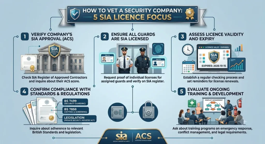 Servesify | How to Vet a Security Company